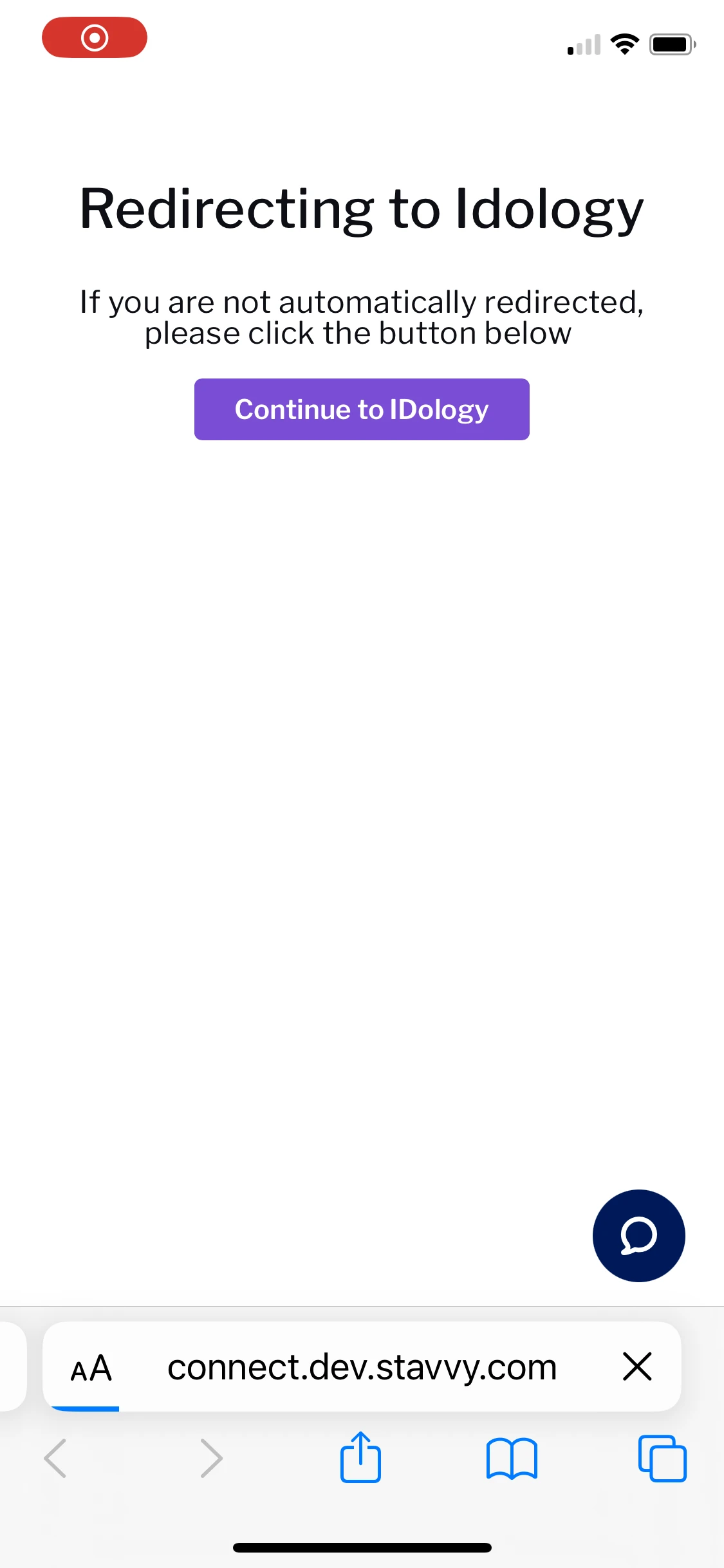 Redirecting to Idology.webp